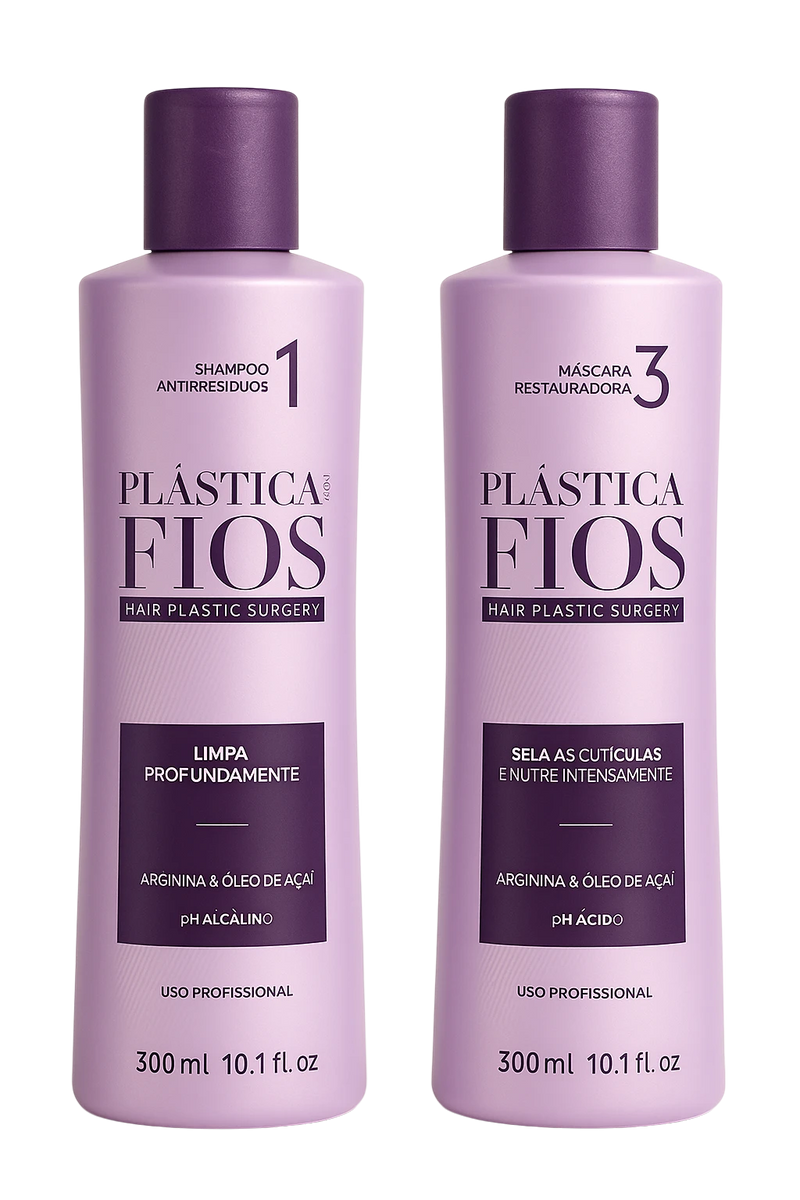 PLASTICA DOS FIOS KIT APRÉS TRAITEMENT 300ml/10,1fl.oz