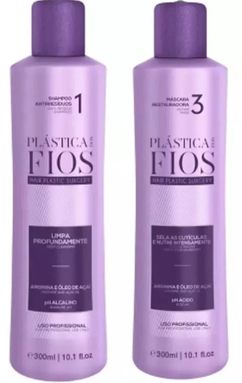 PLASTICA DOS FIOS KIT APRÉS TRAITEMENT 300ml/10,1fl.oz - Keratinbeauty