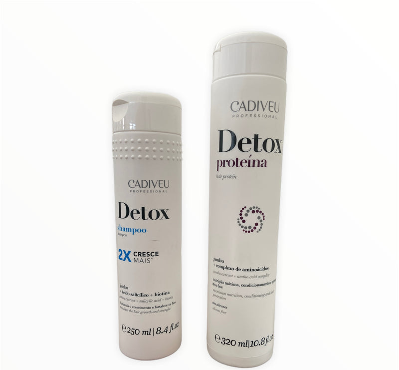 Cadiveu Detox Protein Hair Growth kit 19.2fl.oz - Keratinbeauty