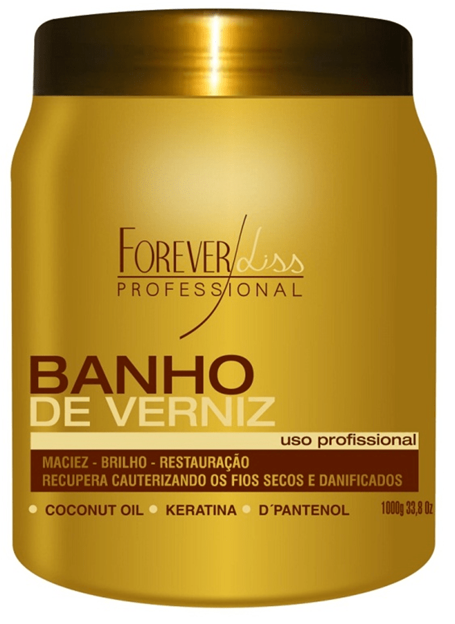Forever Liss Banho De Verniz Hair Nursing Mask 1kg - Keratinbeauty